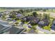 Overhead shot of the neighborhood displaying neatly arranged homes, manicured lawns, and a clear street layout at 4970 Nw 35Th Lane Rd, Ocala, FL 34482