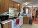 This kitchen offers ample counterspace, modern appliances, and good lighting at 5862 Sw 160Th Ct, Ocala, FL 34481
