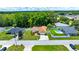 Aerial view of a home showcasing its lush surroundings and community at 6631 Se 11Th Loop, Ocala, FL 34472