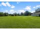 Expansive backyard with lush green grass and trees at 6730 Sw 9Th Ave, Ocala, FL 34476