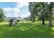 Large backyard featuring mature trees and plenty of space for outdoor activities and relaxation at 6730 Sw 9Th Ave, Ocala, FL 34476