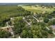 Aerial view of a new home and neighborhood in a quiet rural setting at 11506 Nw 20Th St, Ocala, FL 34482