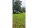 Lush green backyard with mature trees providing ample shade and privacy at 12524 Sw 109Th Pl, Dunnellon, FL 34432