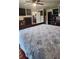 Spacious main bedroom with a view into the en-suite bath and closet at 12524 Sw 109Th Pl, Dunnellon, FL 34432