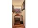 Vanity space with a mirror, lighting, and storage cabinets at 12524 Sw 109Th Pl, Dunnellon, FL 34432