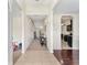 Spacious foyer featuring tile flooring, with views of the living areas and kitchen at 14650 Sw 33Rd Ln, Ocala, FL 34481