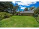 Spacious, well-maintained backyard surrounding a charming single-story home at 26 Count Fleet Dr, Ocala, FL 34482