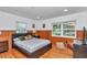 Bedroom with hardwood floors and natural lighting at 510 Se 19Th St, Ocala, FL 34471