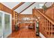 Charming home office space with built-in shelving and natural light at 510 Se 19Th St, Ocala, FL 34471