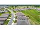 Birds eye view of a residential neighborhood featuring green lawns and modern homes at 5233 Nw 43Rd Lane Rd, Ocala, FL 34482