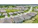 Expansive aerial view of a new residential community with well-manicured lawns and sidewalks at 5233 Nw 43Rd Lane Rd, Ocala, FL 34482