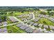 Aerial view of a community of homes with manicured lawns and tree-lined streets at 5233 Nw 43Rd Lane Rd, Ocala, FL 34482