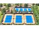 Community tennis courts, providing a space for active recreation with quality surfaces and well-kept surrounding grounds at 5233 Nw 43Rd Lane Rd, Ocala, FL 34482