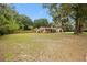 Spacious backyard with a fence and plenty of room for outdoor activities at 581 Ne 44Th Ave, Ocala, FL 34470