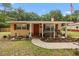 Welcoming front porch with seating, decorative plants, and a charming red front door and shutters at 581 Ne 44Th Ave, Ocala, FL 34470