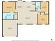 Detailed floor plan showcasing the layout of the home, including dimensions and room names at 603 Marion Oaks Blvd, Ocala, FL 34473