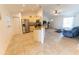 Bright, spacious eat-in kitchen features stainless steel appliances and breakfast bar at 6250 Se 88Th St, Ocala, FL 34472