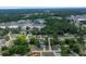 Aerial view of a neighborhood with lush greenery, showcasing the community's close proximity to commercial areas at 5018 Se 106Th Pl, Belleview, FL 34420