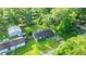 Aerial shot of a single Gathering home featuring a spacious yard at 6021 Nw 54Th Ter, Ocala, FL 34482
