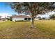 House with backyard, large tree, and grassy area at 1518 Blue Sky Blvd, Haines City, FL 33844