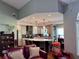 Open floor plan kitchen with a center island, modern appliances, and stylish pendant lighting at 416 Sandestin Dr, Winter Haven, FL 33884