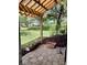 Cozy outdoor patio with pavers and a charming pergola at 416 Sandestin Dr, Winter Haven, FL 33884