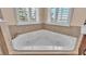 Luxurious bathroom with corner jetted tub and large windows at 318 Crescent Ridge Rd, Auburndale, FL 33823