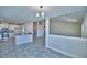 Open concept living space with a view of kitchen, dining, and living areas at 4039 Tullamore Ln, Auburndale, FL 33823