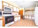 Spacious kitchen with ample counter space, storage, and modern appliances at 9650 W Lake Marion Rd, Haines City, FL 33844