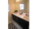 Bathroom with double vanity and dark brown cabinets at 1300 Lucerne Loop Ne Rd, Winter Haven, FL 33881