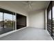 Screened lanai offering views of the outdoors and access to the living area at 1202 Ashton Palms Dr # 6, Lake Wales, FL 33859