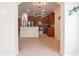 Spacious kitchen featuring stainless steel appliances and light wood cabinets at 4104 Martindale Loop, Winter Haven, FL 33884