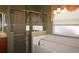 Bathroom boasts a large soaking tub and walk-in shower at 3832 Traditions N Blvd, Winter Haven, FL 33884