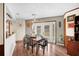 Bright dining area with patio doors leading to the backyard at 524 Coleman W Dr, Winter Haven, FL 33884