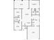 Detailed floor plan showcasing the layout of the home, including room dimensions and connections at 960 Old Cutler Rd, Lake Wales, FL 33898