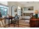 bedroom featuring a built-in bunk bed, desk and comfortable seating area at 2300 Scenic N Hwy # 51, Lake Wales, FL 33898