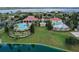 Resort-style community with pools, clubhouse, and lake views at 473 Adams View Ln, Auburndale, FL 33823