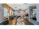 Open dining area with a long wooden table, perfect for gatherings at 2556 Ladoga Dr, Lakeland, FL 33805
