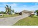 Classic single-story home with stone accents, attached garage, and neatly maintained lawn at 288 Hernando Rd, Winter Haven, FL 33884