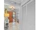 Inviting foyer with decorative tile and a view of the front door at 288 Hernando Rd, Winter Haven, FL 33884