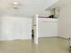 Spacious, well-lit garage with high ceilings and ample room for storage and parking at 4101 Limerick Dr, Lake Wales, FL 33859