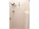 Standard shower in the bathroom with adjustable shower head at 4101 Limerick Dr, Lake Wales, FL 33859