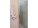 Modern shower with glass door and clean tile, perfect for a refreshing experience at 4101 Limerick Dr, Lake Wales, FL 33859