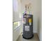 Energy-efficient water heater located near a window for ventilation at 4101 Limerick Dr, Lake Wales, FL 33859