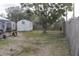 Spacious backyard with shed and wooden fence at 5031 Timberlane Rd, Lake Wales, FL 33898