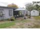 Large backyard with patio, gazebo, and shed at 5031 Timberlane Rd, Lake Wales, FL 33898