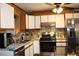 Kitchen with stainless steel appliances at 5031 Timberlane Rd, Lake Wales, FL 33898