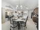 Bright dining room with a round table and four chairs at 4076 Tralee Dr, Lake Wales, FL 33859