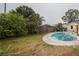 Relaxing kidney shaped pool area at 6102 N Fork Ct, Lakeland, FL 33809