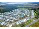 Aerial view of mobile home community near the water at 6308 Bayberry Ne Blvd, Winter Haven, FL 33881